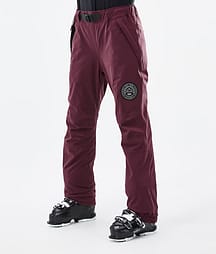 Dope Blizzard W 22 Skidbyxa Dam Burgundy