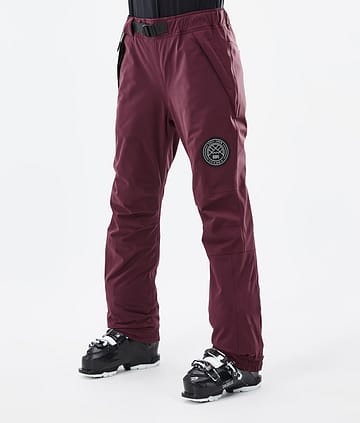 Dope Blizzard W 22 Skidbyxa Dam Burgundy