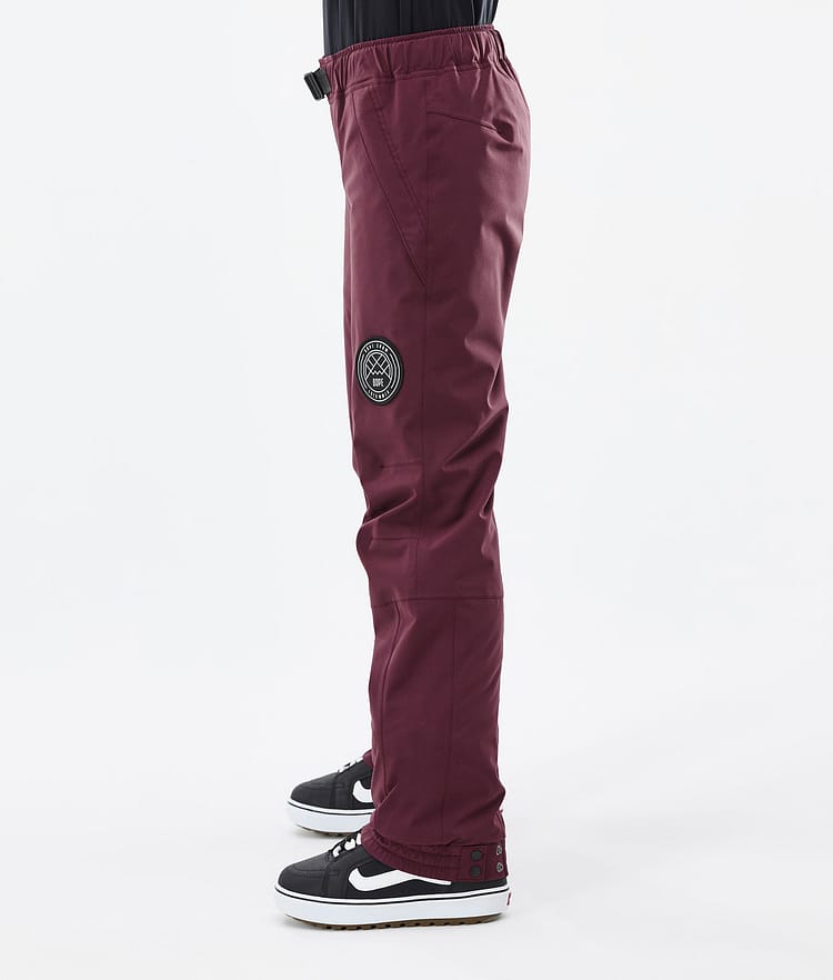 Dope Blizzard W 22 Snowboardbyxa Dam Burgundy Renewed, Bild 2 av 4