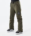 Dope Blizzard W 22 Snowboardbyxa Dam Olive Green