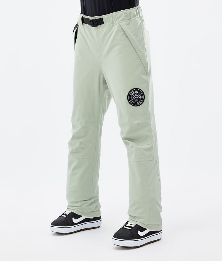 Dope Blizzard W 22 Snowboardbyxa Dam Soft Green, Bild 1 av 4