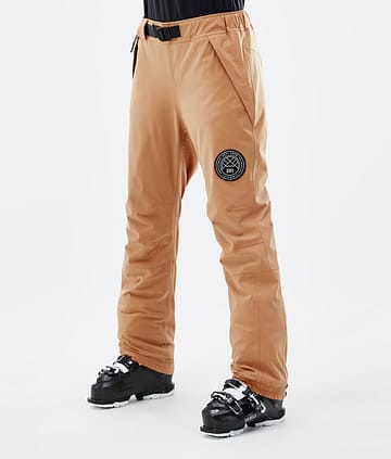 Dope Blizzard W 22 Skidbyxa Dam Khaki Yellow