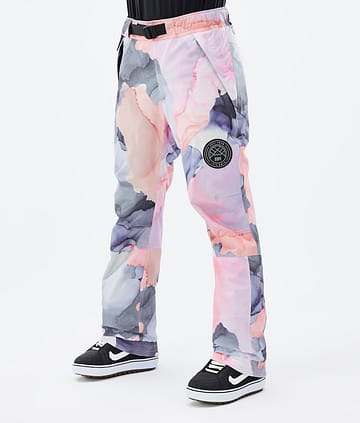 Dope Blizzard W 22 Snowboardbyxa Dam Blot Peach