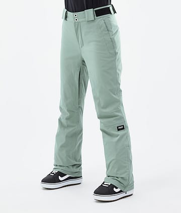 Dope Con W 22 Snowboardbyxa Dam Faded Green