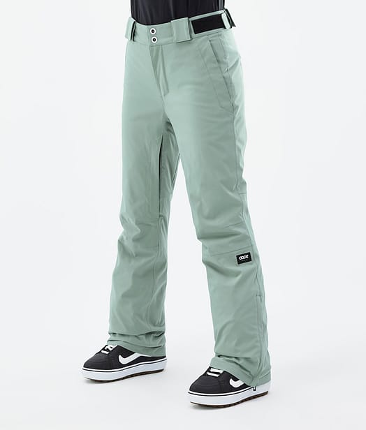 Dope Con W 22 Snowboardbyxa Dam Faded Green