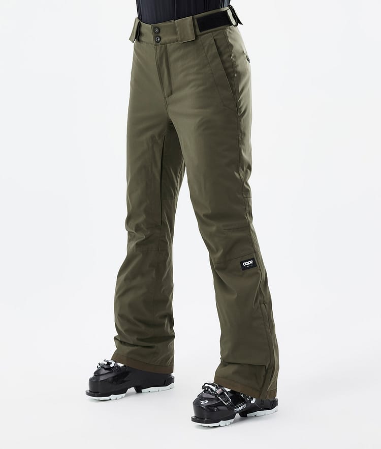 Dope Con W 22 Skidbyxa Dam Olive Green, Bild 1 av 5