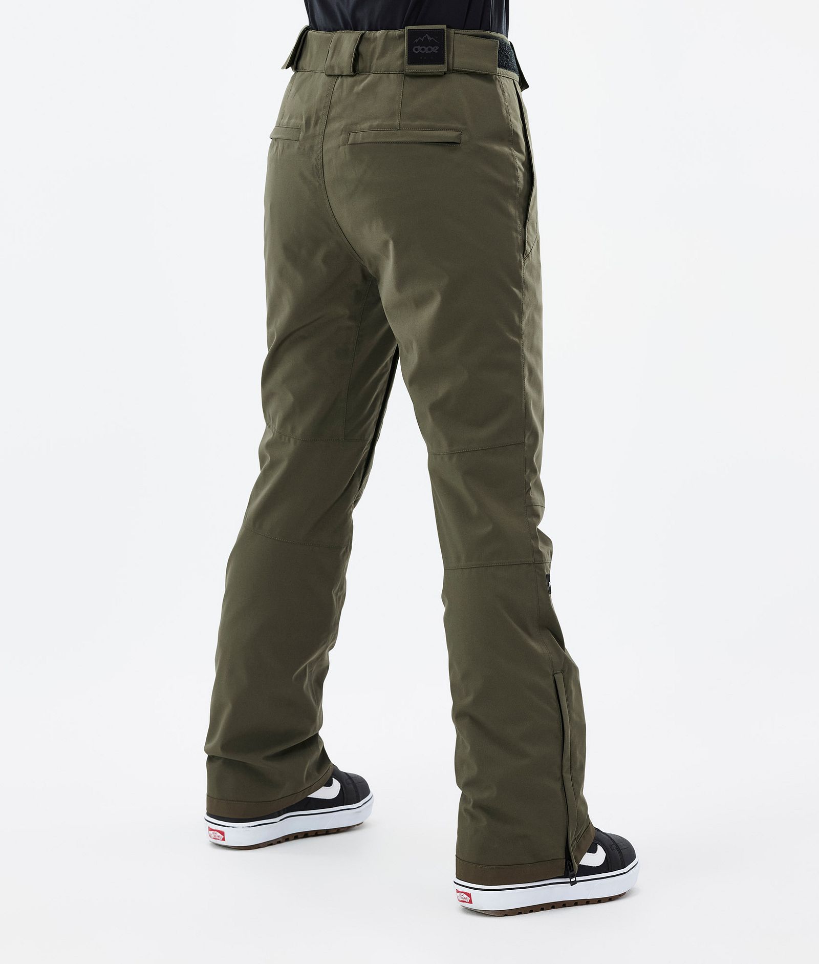 Dope Con W 2022 Snowboardbyxa Dam Olive Green Renewed, Bild 3 av 5