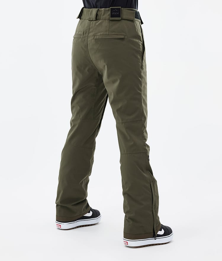 Dope Con W 2022 Snowboardbyxa Dam Olive Green