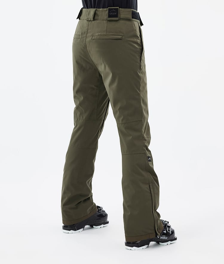 Dope Con W 22 Skidbyxa Dam Olive Green, Bild 3 av 5