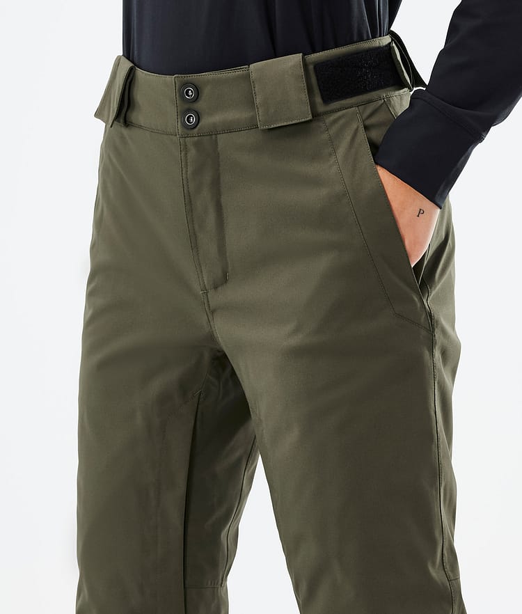 Dope Con W 22 Skidbyxa Dam Olive Green, Bild 4 av 5