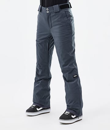 Dope Con W 22 Snowboardbyxa Dam Metal Blue