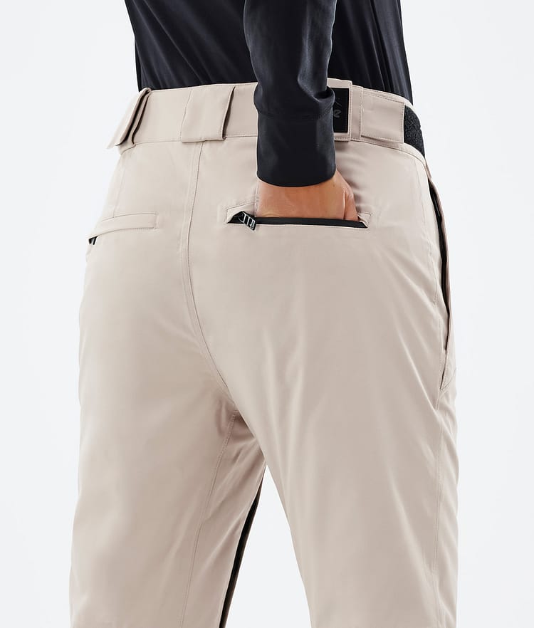 Dope Con W 22 Snowboardbyxa Dam Sand, Bild 5 av 5