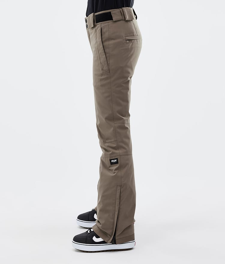 Dope Con W 22 Snowboardbyxa Dam Walnut, Bild 2 av 5