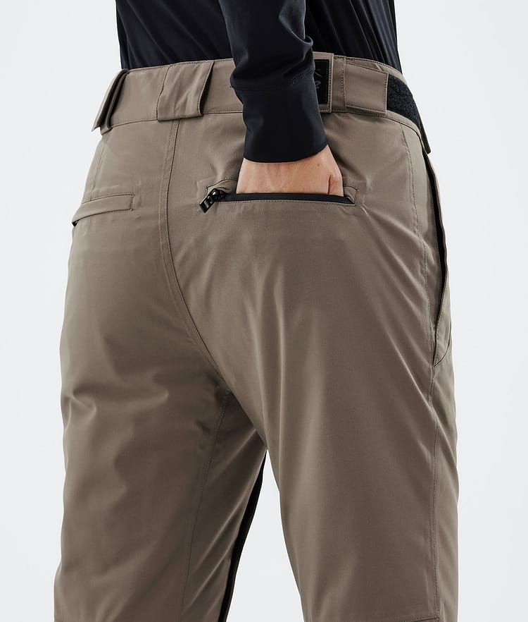 Dope Con W 22 Snowboardbyxa Dam Walnut, Bild 5 av 5