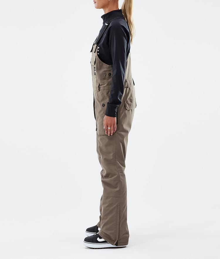 Dope Notorious B.I.B W 22 Snowboardbyxa Dam Walnut, Bild 2 av 6