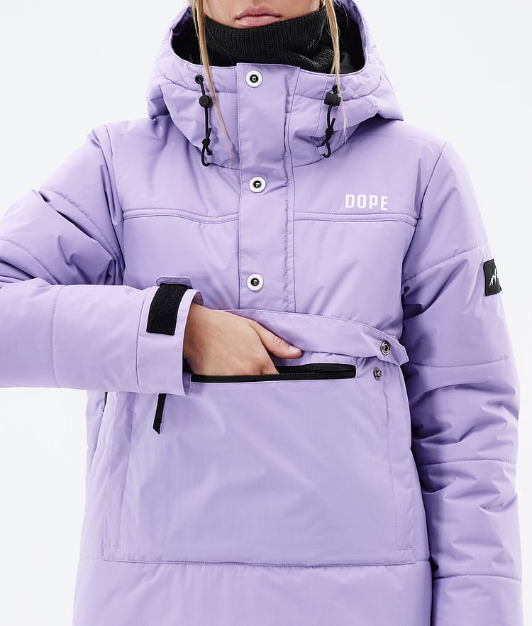Dope Puffer W 23 Skidjacka Dam Faded Violet, Bild 9 av 9