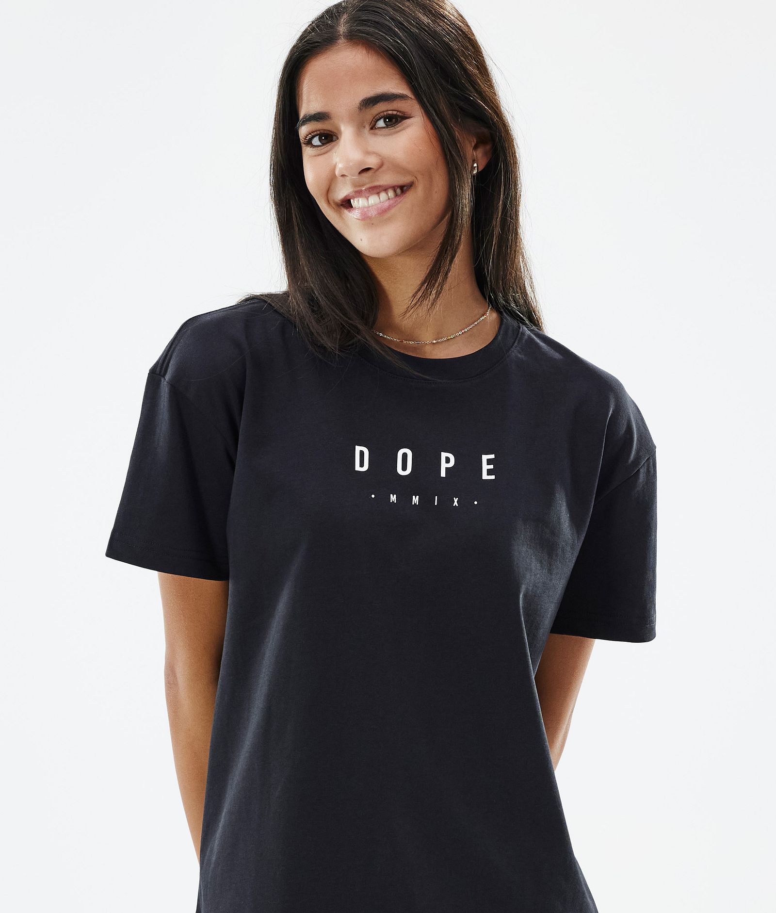 Dope Standard W 2022 T-shirt Dam Peak Black, Bild 2 av 5
