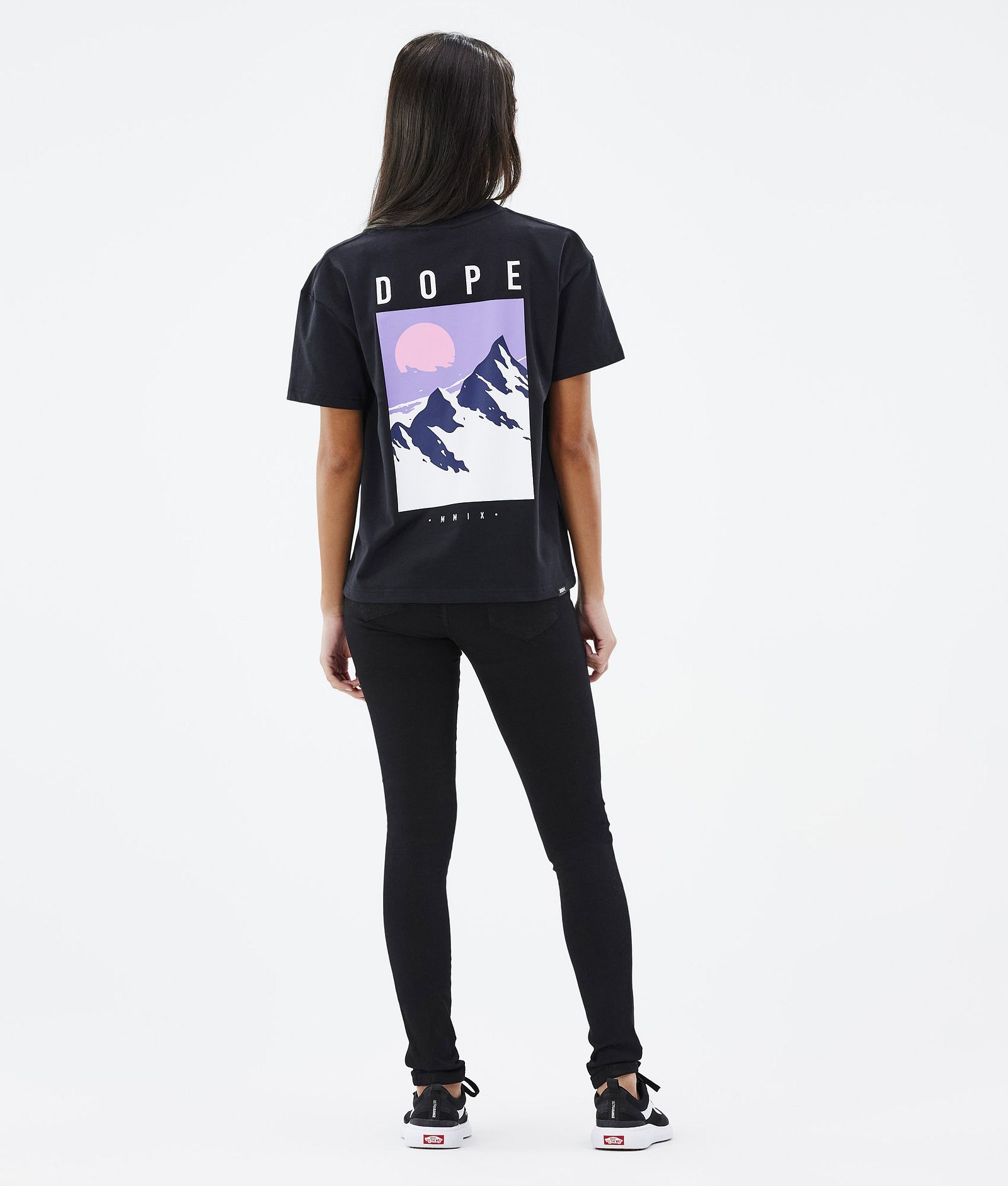 Dope Standard W 2022 T-shirt Dam Peak Black, Bild 4 av 5
