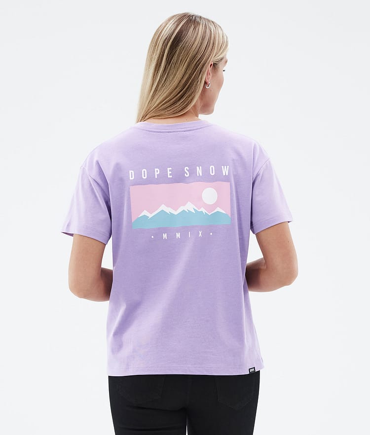Dope Standard W 22 T-shirt Dam Range Faded Violet, Bild 1 av 5
