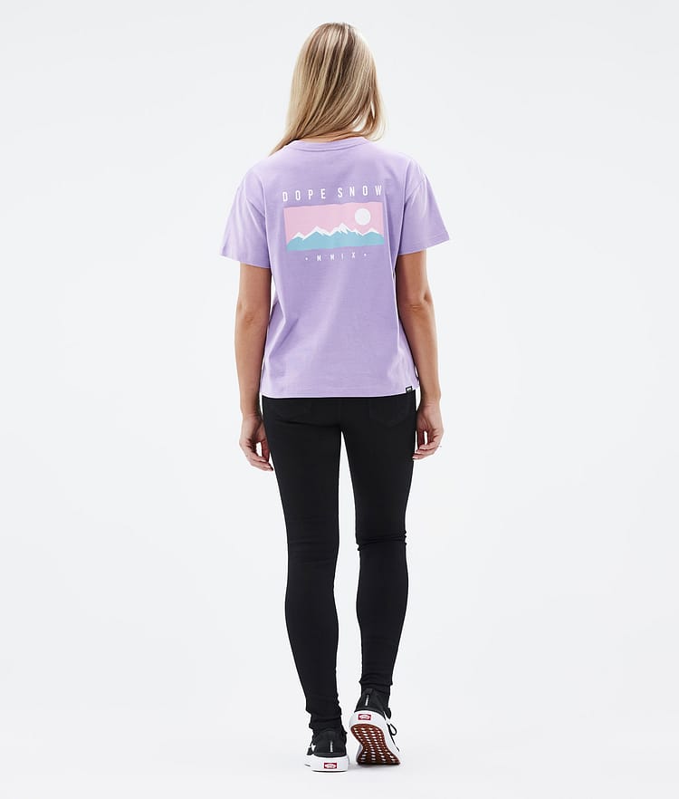 Dope Standard W 22 T-shirt Dam Range Faded Violet, Bild 4 av 5
