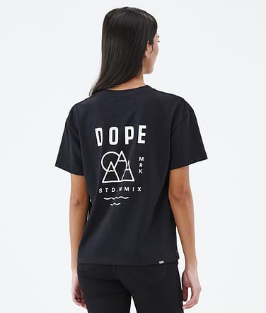 Dope Standard W 2022 T-shirt Kvinna Summit Black