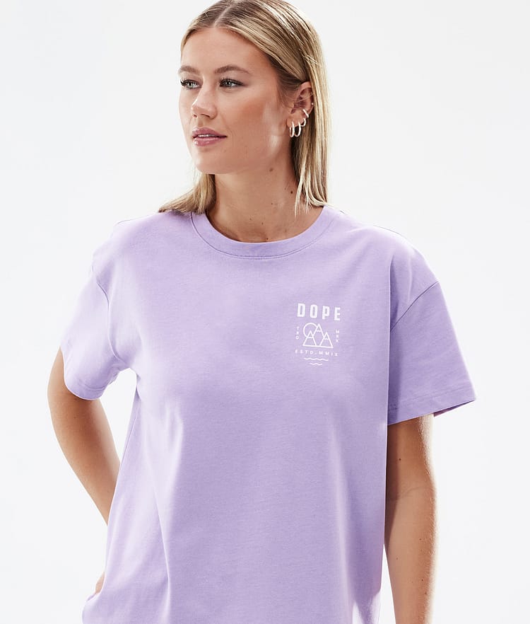 Dope Standard W 22 T-shirt Dam Summit Faded Violet, Bild 3 av 5