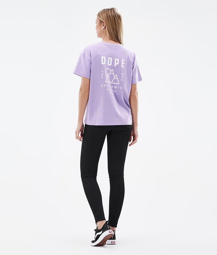 Dope Standard W 2022 T-shirt Dam Summit Faded Violet, Bild 4 av 5