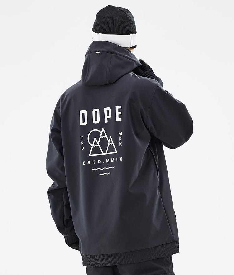 Dope Yeti 2022 Snowboardjacka Herr Summit Black, Bild 1 av 8