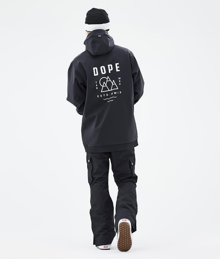 Dope Yeti 2022 Snowboardjacka Herr Summit Black, Bild 4 av 8