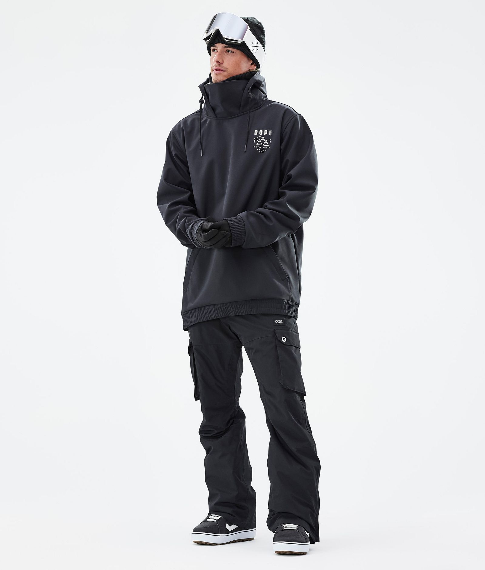 Dope Yeti 2022 Snowboardjacka Herr Summit Black, Bild 6 av 8