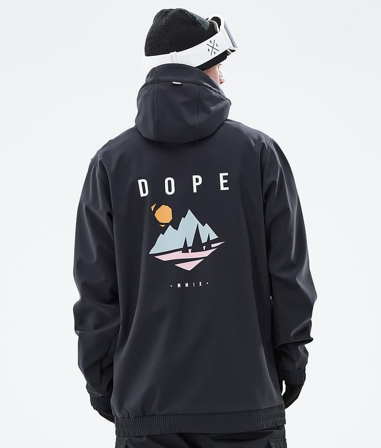 Dope Yeti 2022 Snowboardjacka Herr Pine Black, Bild 1 av 8