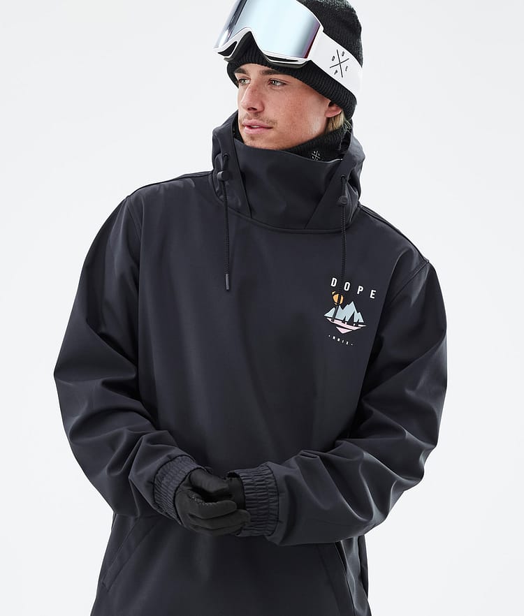 Dope Yeti 2022 Snowboardjacka Herr Pine Black, Bild 3 av 8