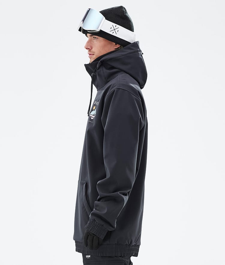 Dope Yeti 2022 Snowboardjacka Herr Pine Black, Bild 7 av 8