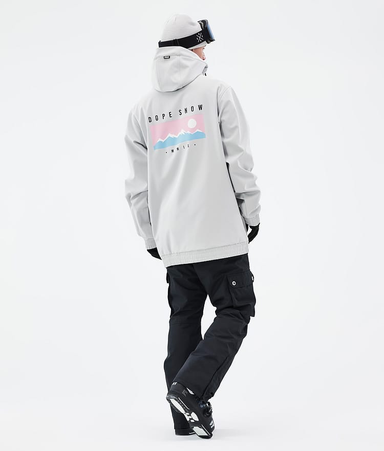 Dope Yeti 22 Skidjacka Herr Range Light Grey, Bild 4 av 8
