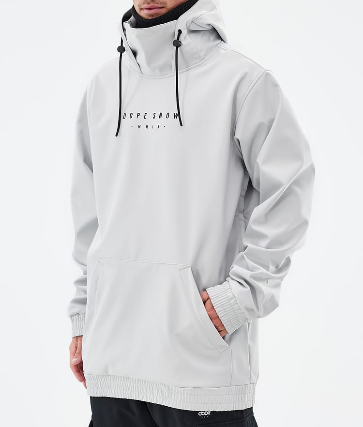 Dope Yeti 22 Snowboardjacka Herr Range Light Grey, Bild 8 av 8