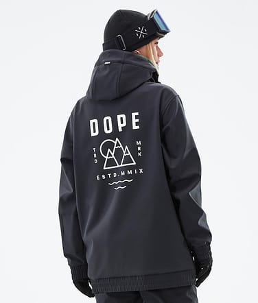 Dope Yeti W 2022 Snowboardjacka Summit Black