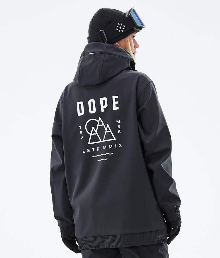 Dope Yeti W 2022 Snowboardjacka Dam Summit Black, Bild 1 av 8