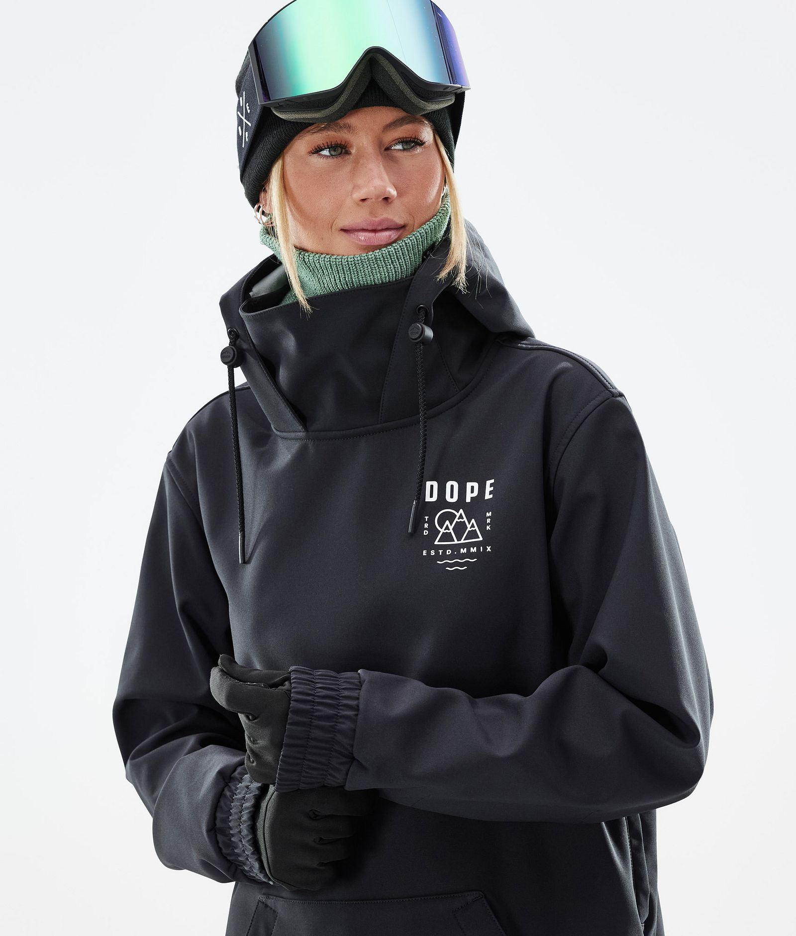 Dope Yeti W 2022 Snowboardjacka Dam Summit Black, Bild 3 av 8