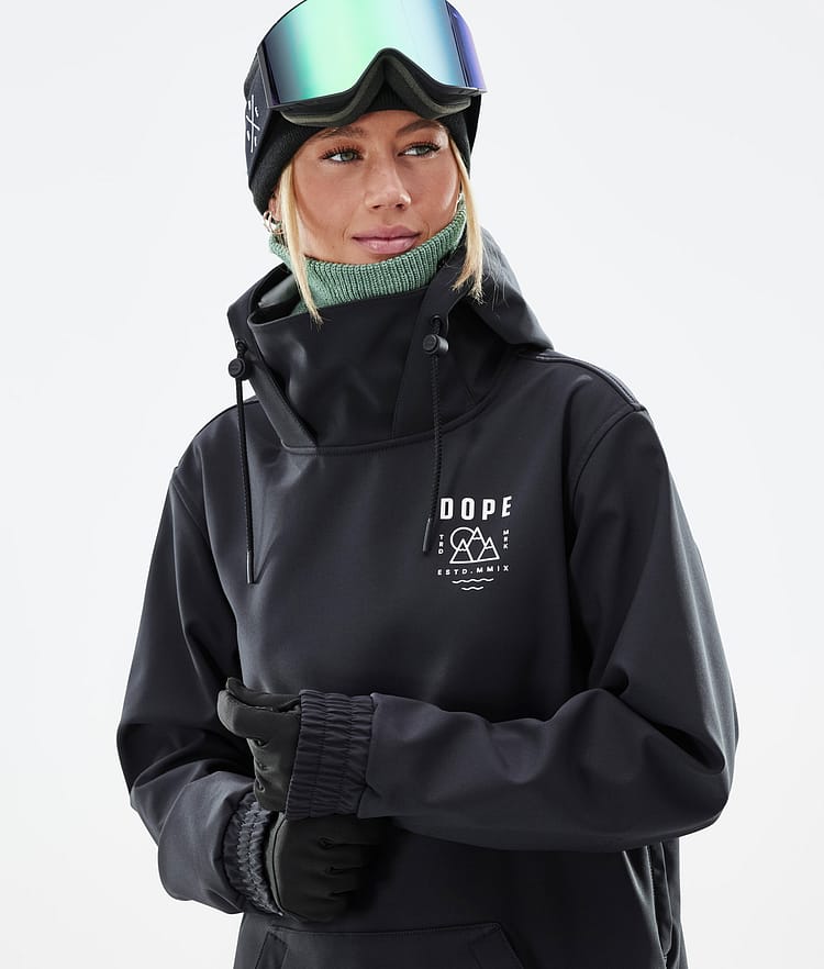 Dope Yeti W 2022 Snowboardjacka Dam Summit Black, Bild 3 av 8