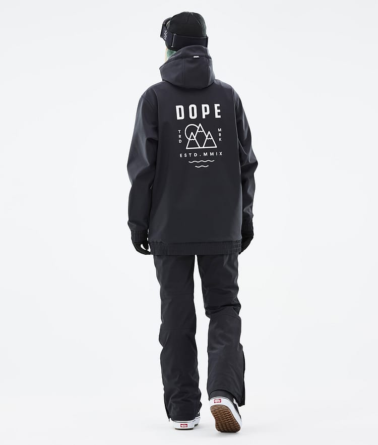 Dope Yeti W 2022 Snowboardjacka Dam Summit Black, Bild 4 av 8