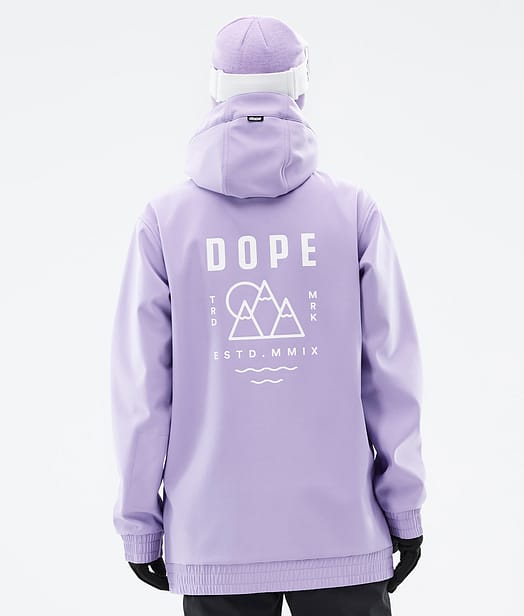 Dope Yeti W 22 Snowboardjacka Dam Summit Faded Violet