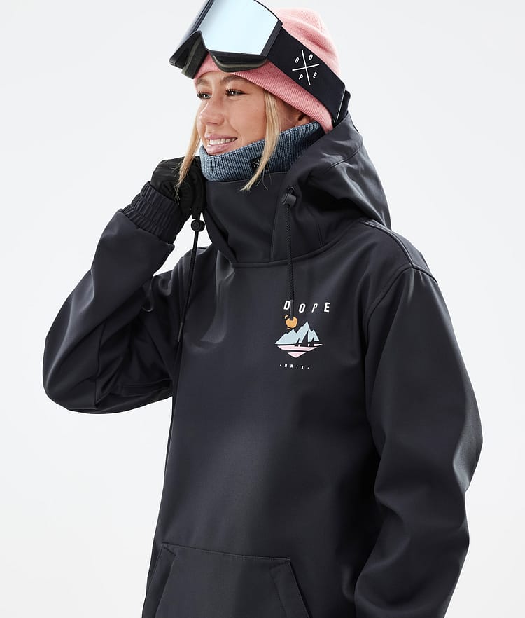 Dope Yeti W 2022 Snowboardjacka Dam Pine Black, Bild 3 av 8