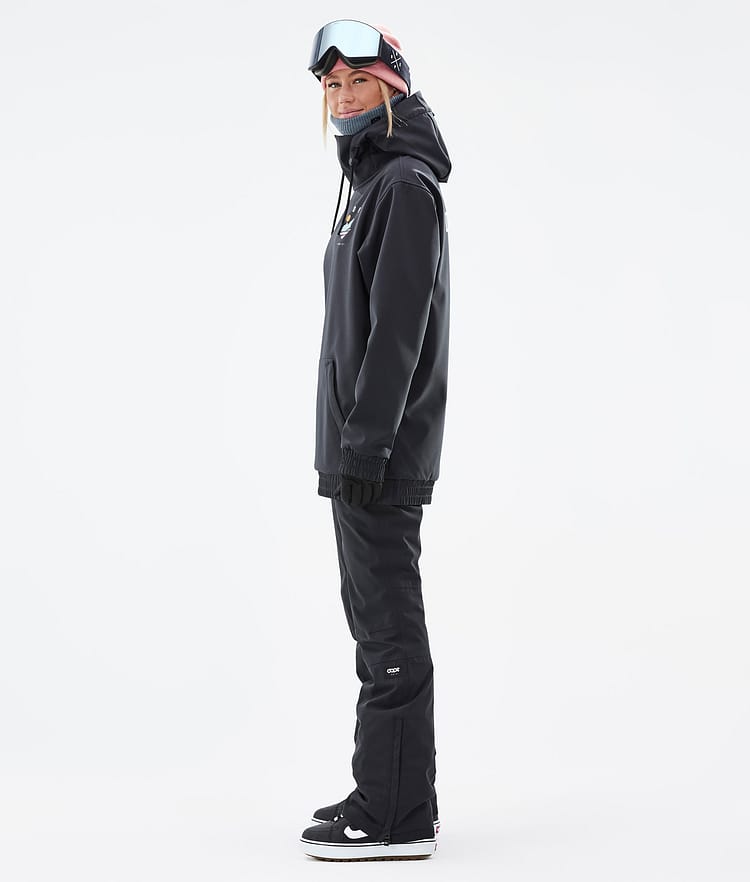 Dope Yeti W 2022 Snowboardjacka Dam Pine Black, Bild 5 av 8