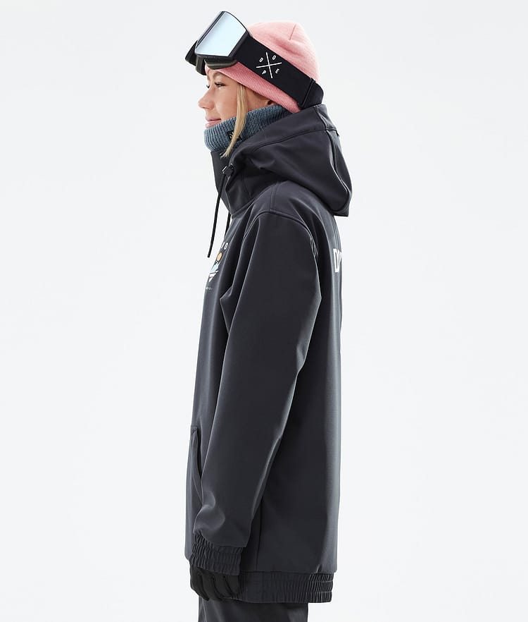 Dope Yeti W 2022 Snowboardjacka Dam Pine Black, Bild 7 av 8