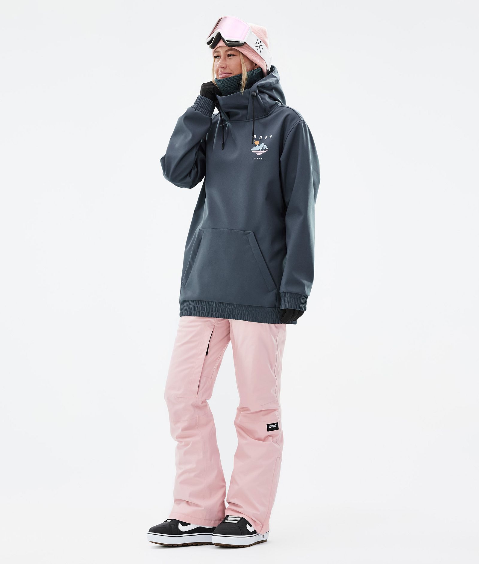 Dope Yeti W 2022 Snowboardjacka Dam Pine Metal Blue, Bild 6 av 8