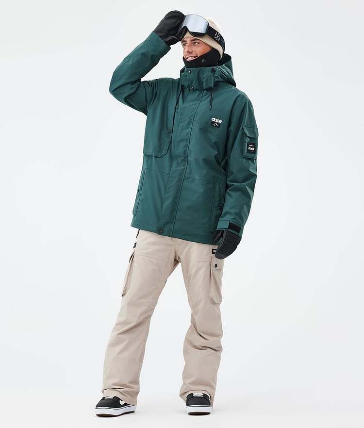 Dope Iconic Snowboardbyxa Herr Sand, Image 2 of 7