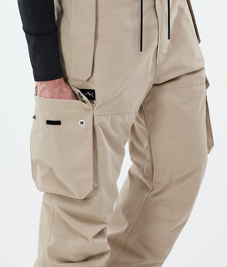 Dope Iconic Snowboardbyxa Herr Sand, Image 6 of 7
