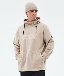 Dope Cozy II Fleecehood Herr Sand