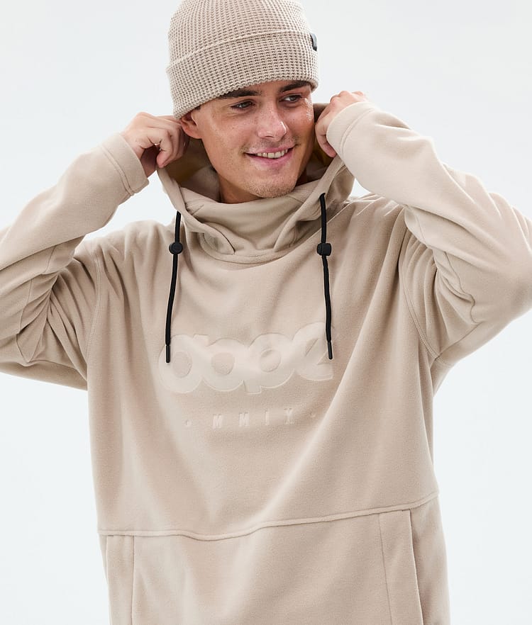 Dope Cozy II Fleecehood Herr Sand, Bild 2 av 7