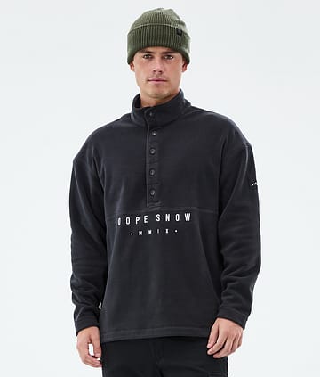 Dope Comfy Fleecetröja Man Black